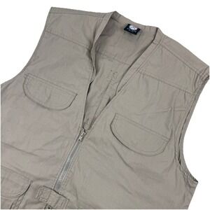 Rothco Utility‎ Vest Mens M Medium Tan/Biege/Khaki CCW Pockets Tactical